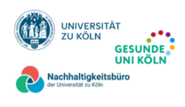 Logo Universität zu Köln (Gesunde Uni Köln & Das Nachhaltigkeitsbüro)