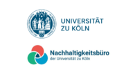 Logo Nachhaltigkeitsbüro der Universität zu Köln in Kooperation mit dem Institut für Geographie und dem Institut für Geophysik und Meteorologie